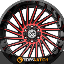 Xf Off-Road Xf-239 Gloss Black & Red Machined 20X10 5X127/5X139.7 78.1 -24