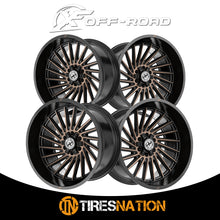 Xf Off-Road Xf-239 Satin Black & Bronze Machined Double Dark Tint 20X10 6X135/6X139.7 106.4 -12