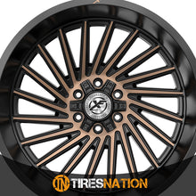 Xf Off-Road Xf-239 Satin Black & Bronze Machined Double Dark Tint 20X9 8X165.1/8X170 125.2 0
