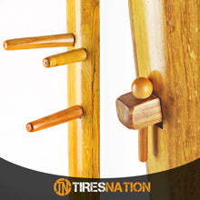 Traditional Solid Wood Standing Training Dummy Wing Chun Ip Man Martial Art